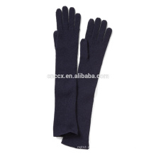 PK17ST040 Китай поставщик оптовой цене женщин кашемир ребристые перчатки